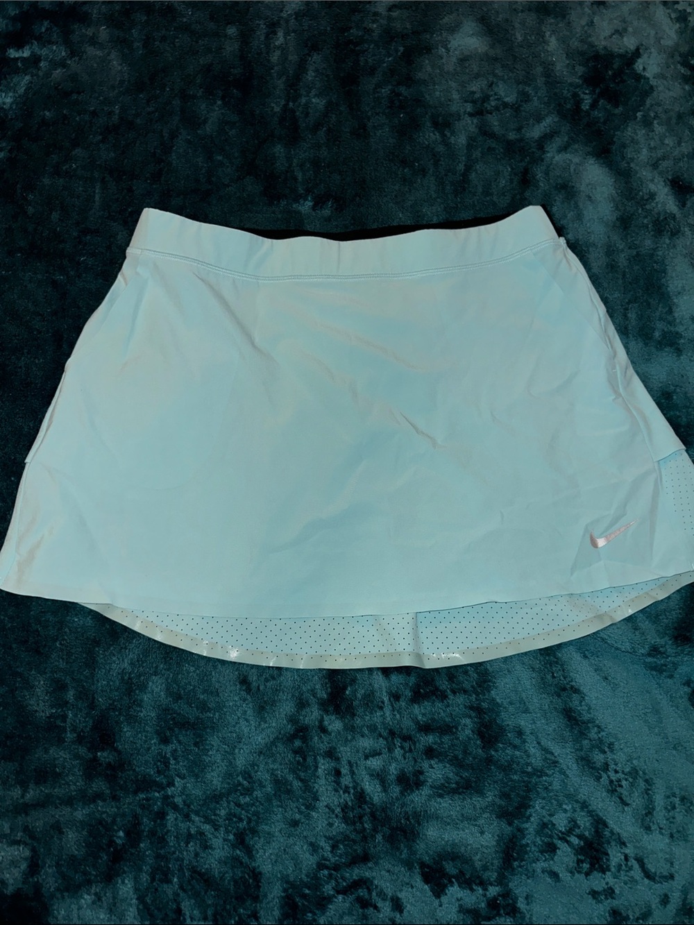 Nike Women's Pale Aqua High-Low Athletic Skirt